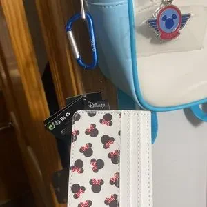 Disney | Bags | 4p Mickeybagid Holderhoodiesteamboat  display picture 1